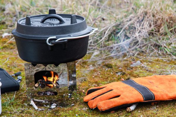 Hobo-Kocher bk1 der extrem leichte und effiziente Outdoor-Kocher mit Feuertopf