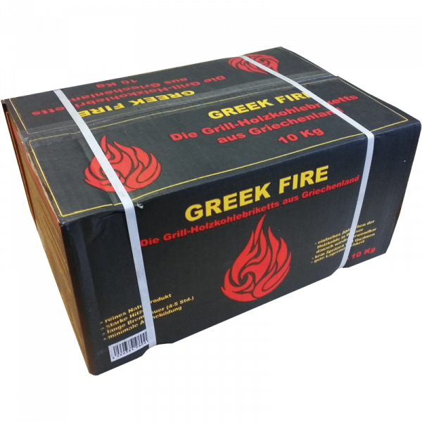 Holzkohlebriketts von Greek Fire