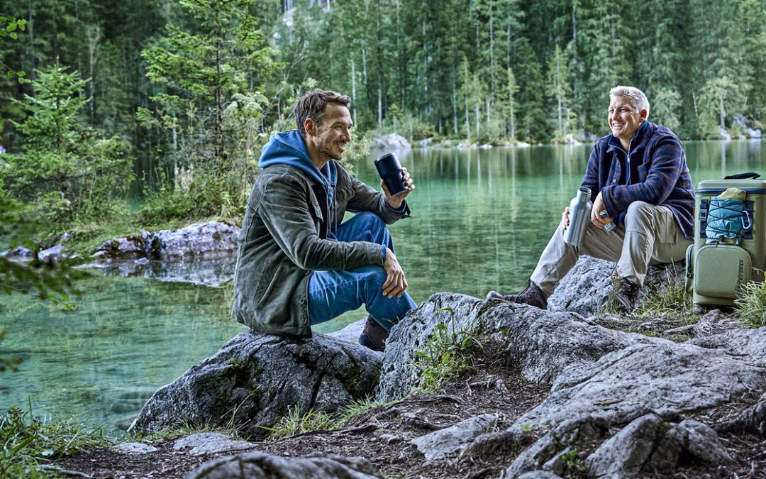 Erlebe dein draussen - Schweinsteiger und Neureuther im Wald